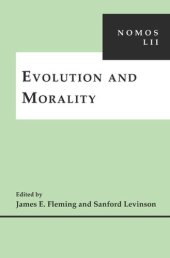 book Evolution and Morality: NOMOS LII