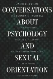 book Conversations about Psychology and Sexual Orientation