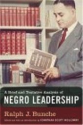 book A Brief and Tentative Analysis of Negro Leadership