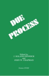 book Due Process: Nomos XVIII