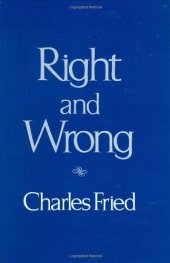 book Right and Wrong