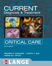 book CURRENT Diagnosis and Treatment Critical Care, Third Edition 