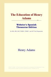 book The Education of Henry Adams 