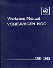 book Volkswagen 1200 Workshop Manual: 1961-1965, Types 11, 14 & 15