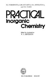 book Practical Inorganic Chemistry