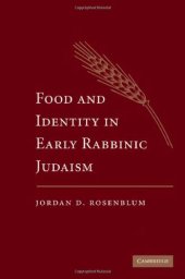 book Food and Identity in Early Rabbinic Judaism