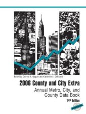 book 2006 County and City Extra: Annual Metro, City, and County Data Book