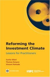 book Reforming the Investment Climate: Lessons for Practitioners