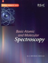 book Basic Atomic and Molecular Spectroscopy, 