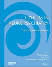 book Lithium in Neuropsychiatry: The Comprehensive Guide