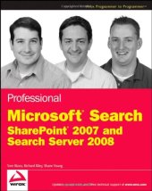 book Professional Microsoft Search: SharePoint 2007 and Search Server 2008 