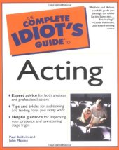 book The Complete Idiot's Guide to Acting