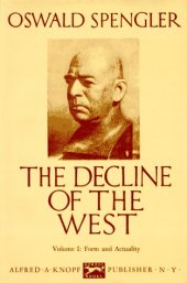 book Decline of the West: Form and Actuality