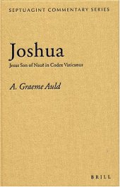 book Joshua: Jesus Son Of Naue In Codex Vaticanus 