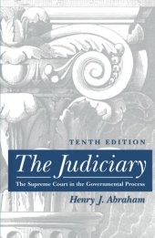 book The Judiciary: Tenth Edition