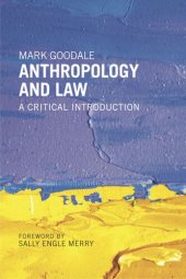 book Anthropology and Law: A Critical Introduction