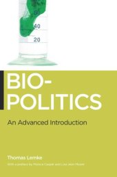 book Biopolitics: An Advanced Introduction