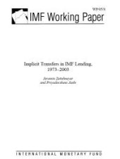 book Implicit Transfers in IMF Lending, 1973-2003