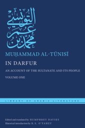 book In Darfur: An Account of the Sultanate and Its People, Volume One