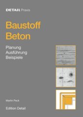 book Baustoff Beton: Planung, Ausführung, Beispiele