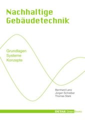 book Nachhaltige Gebäudetechnik: Grundlagen - Systeme - Konzepte