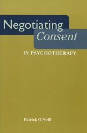 book Negotiating Consent in Psychotherapy