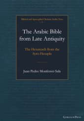 book The Arabic Bible from Late Antiquity