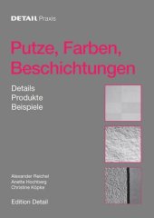 book Putze, Farben, Beschichtungen: Details, Produkte, Beispiele