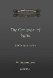 book The Conquest of Syria: Bibliotheca Indica