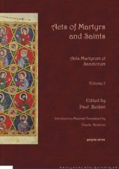 book Acts of Martyrs and Saints (Vol 7 of 7): Acta Martyrum et Sanctorum