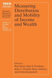 book Measuring Distribution and Mobility of Income and Wealth