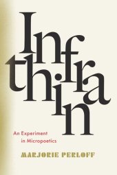 book Infrathin: An Experiment in Micropoetics