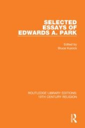 book Selected Essays of Edwards A. Park