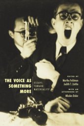 book The Voice as Something More: Essays toward Materiality