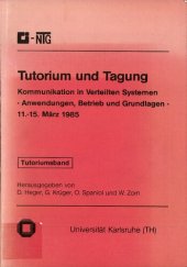 book Kommunikation in Verteilten Systemen - Anwendungen, Betrieb und Grundlagen