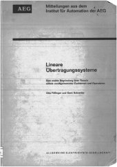 book Lineare Übertragungssysteme