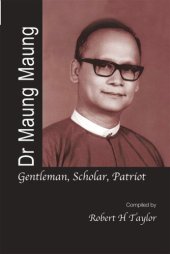 book Dr Maung Maung: Gentleman, Scholar, Patriot