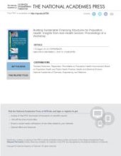 book Building Sustainable Financing Structures for Population Health: Insights from Non-Health Sectors: Proceedings of a Workshop