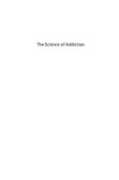 book The Science of Addiction - From Neurobiology to Treatment