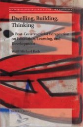 book Dwelling, Building, Thinking: A Post-Constructivist Perspective on Education, Learning, and Development