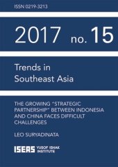 book The Growing “Strategic Partnership” between Indonesia and China Faces Difficult Challenges