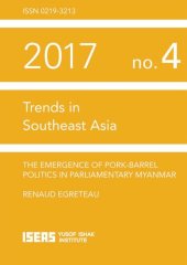 book The Emergence of Pork-Barrel Politics in Parliamentary Myanmar