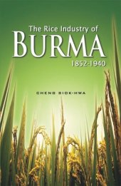 book The Rice Industry of Burma 1852-1940 (First Reprint 2012)