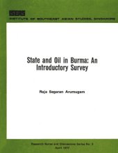 book State and Oil in Burma: An Introductory Survey