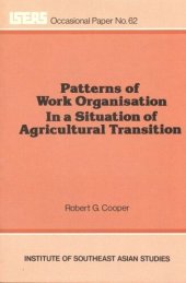 book Patterns of Work Organisation in a Situation of Agricultural Transition