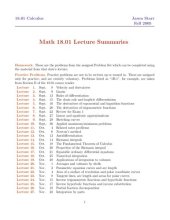 book Single Variable Calculus: Lecture Notes