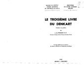 book Le troisième livre du Dēnkart