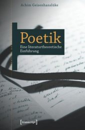 book Poetik: Eine literaturtheoretische Einführung