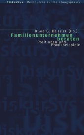 book Familienunternehmen beraten: Positionen und Praxisbeispiele