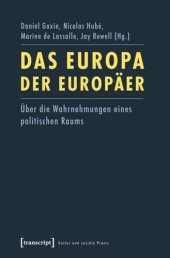 book Das Europa der Europäer: Über die Wahrnehmungen eines politischen Raums